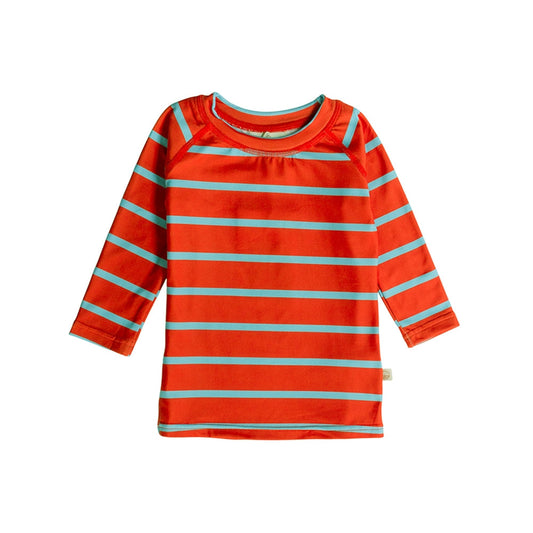 Neon by Nestling Brushed Rashie - Red Stripe