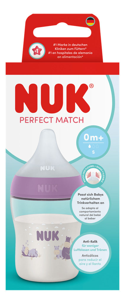 NUK Perfect Match PP Bottle 150ml / 0m+ S Teat