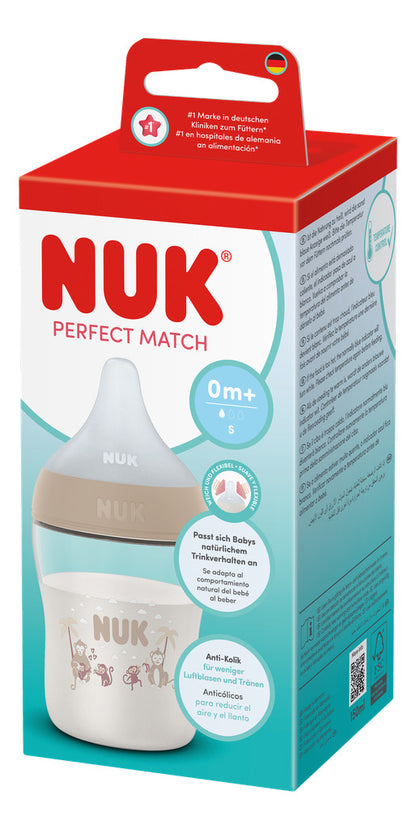 NUK Perfect Match PP Bottle 150ml / 0m+ S Teat