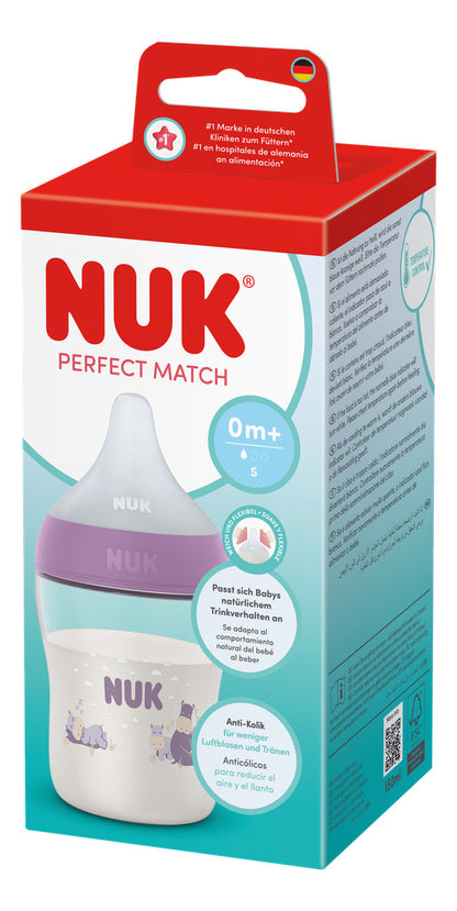 NUK Perfect Match PP Bottle 150ml / 0m+ S Teat