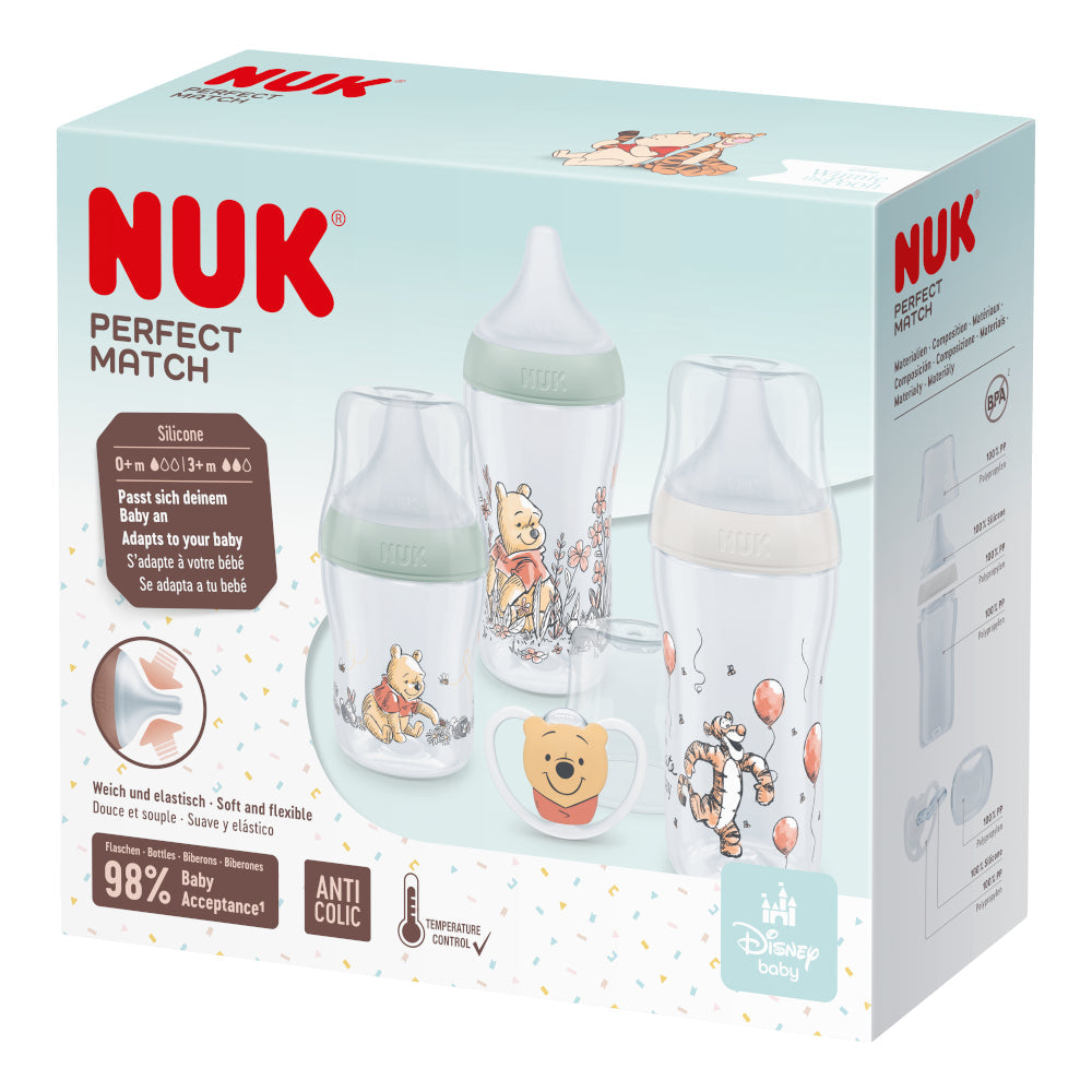 NUK Perfect Match Winnie The Pooh Starter Set
