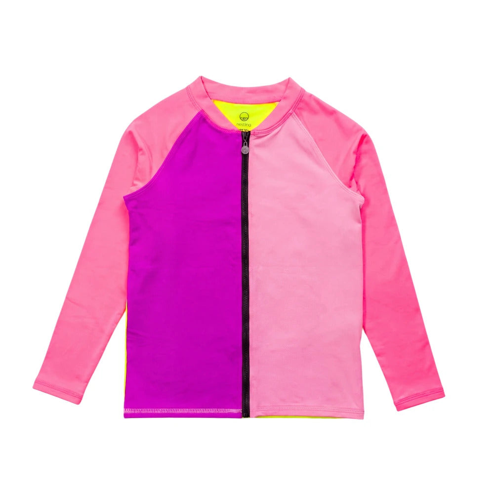 Neon by Nestling AquaLuxe Full Zip Rashie