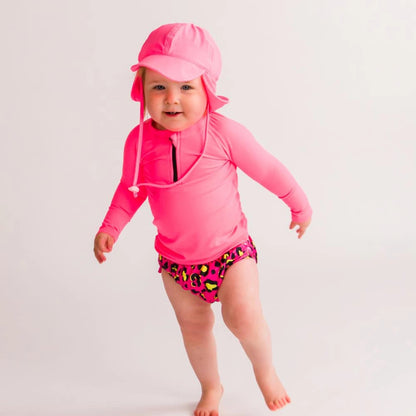 Neon by Nestling Zip Rashie