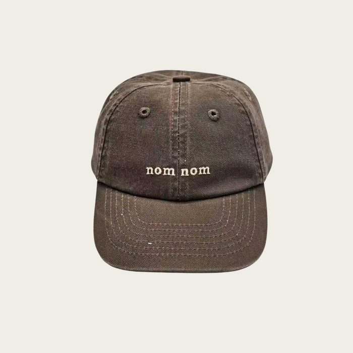 Petite Eats Baby Vintage Cap - Nom Nom
