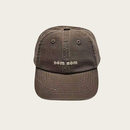 Petite Eats Baby Vintage Cap - Nom Nom