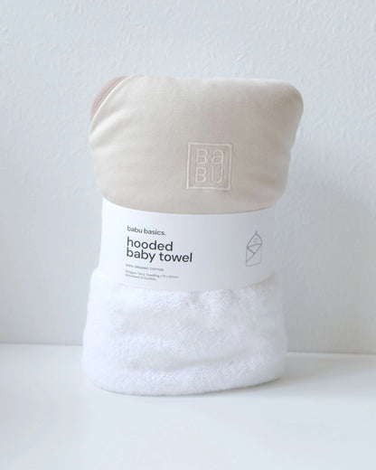 Babu Hooded Baby Towel
