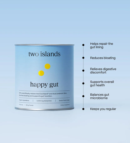 Two Islands Happy Gut - Gut Health Powder 240g