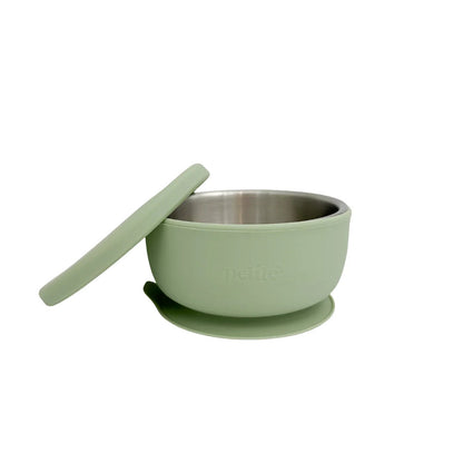 Petite Eats Stainless Steel Bowl with Lid
