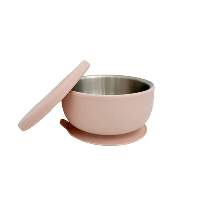 Petite Eats Stainless Steel Bowl with Lid