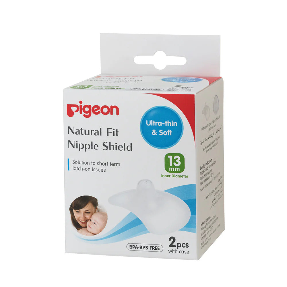 Pigeon Natural-Fit Silicone Nipple Shields 2pcs