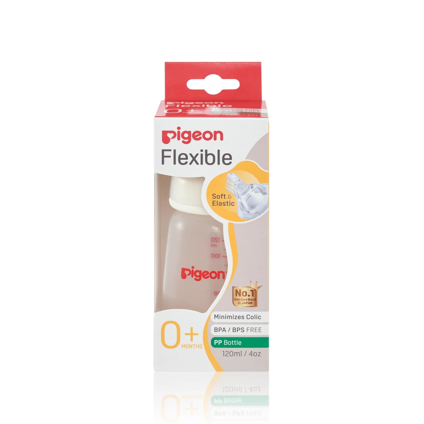 Pigeon Flexible Peristaltic Slim-Neck Bottle PP