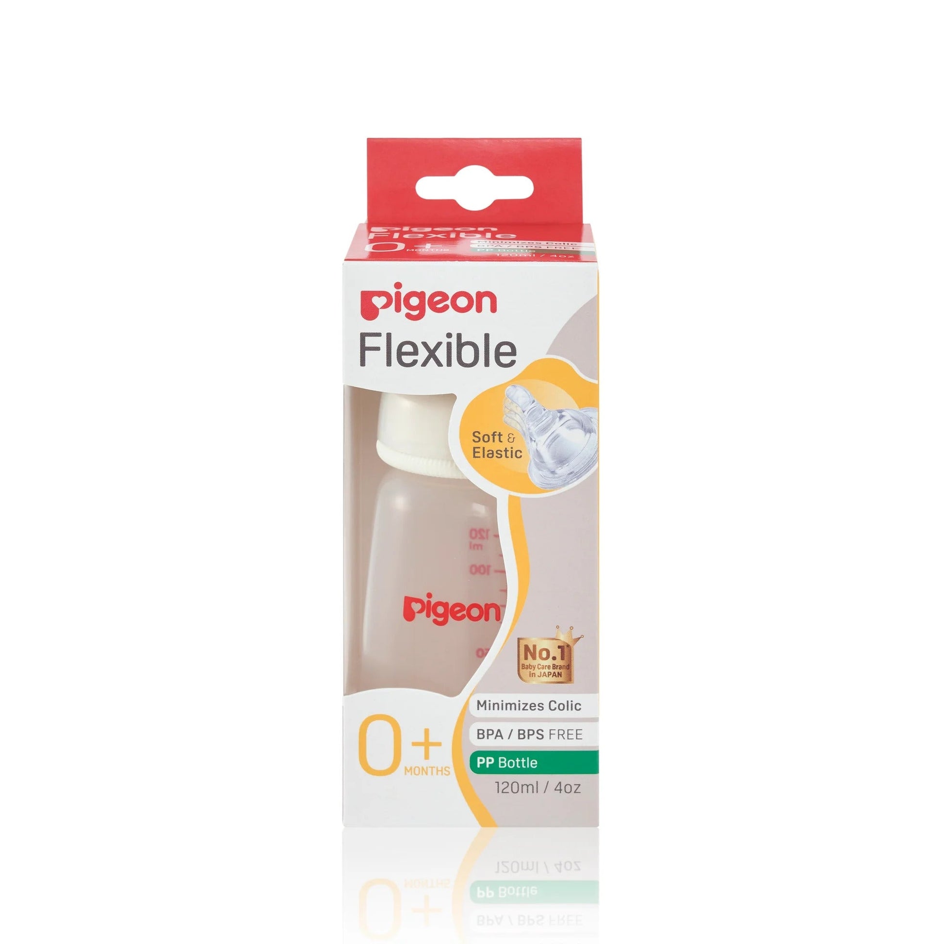Pigeon Flexible Peristaltic Slim-Neck Bottle PP