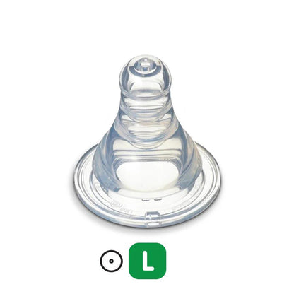 Pigeon Flexible Peristaltic Slim-Neck Teats 2pcs