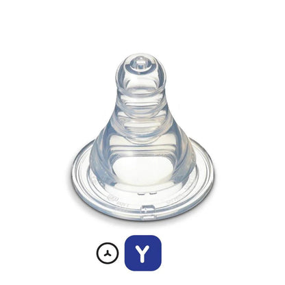 Pigeon Flexible Peristaltic Slim-Neck Teats 2pcs