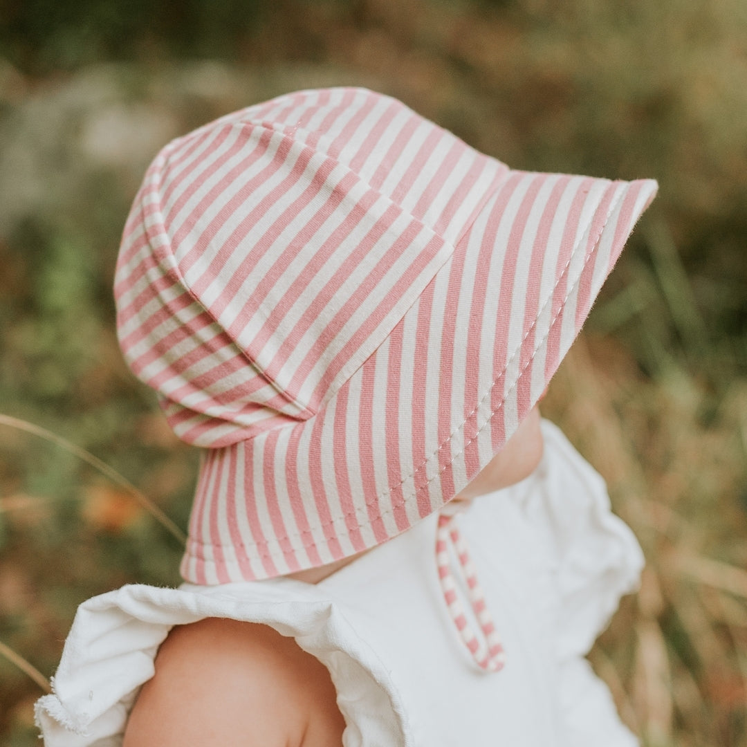 Katie BABY STRIPE bucket hat ピンクストライプ Katie BABY ストライプバケットハット ピンク - メルカリ