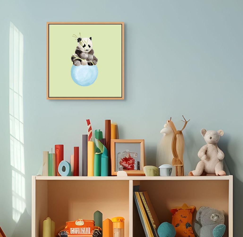 Ink Boss Art Baby Animals Panda Pastel