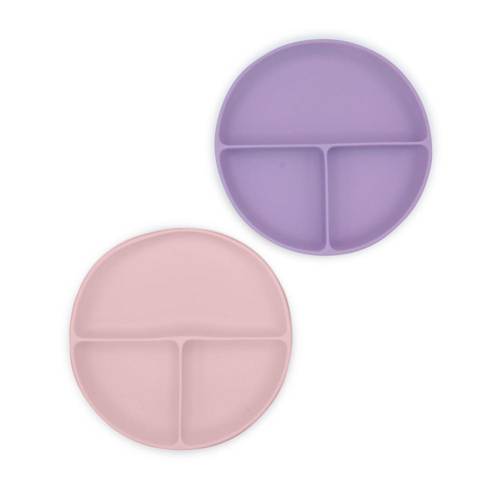 Melii Silicone Suction Plate 2pk