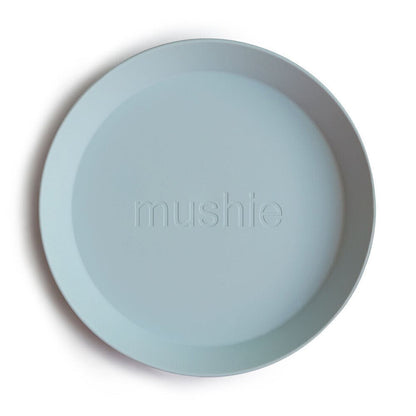 Mushie Round Dinnerware Plates 2pk