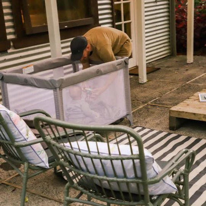 Babystudio 3 in 1 Portacot/Playyard Melange Grey