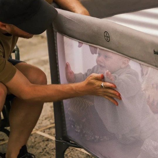 Babystudio 3 in 1 Portacot/Playyard Melange Grey