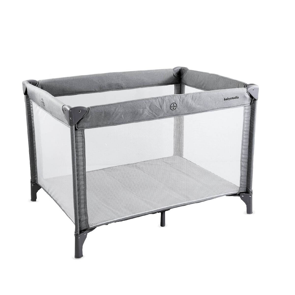 Babystudio 3 in 1 Portacot/Playyard Melange Grey
