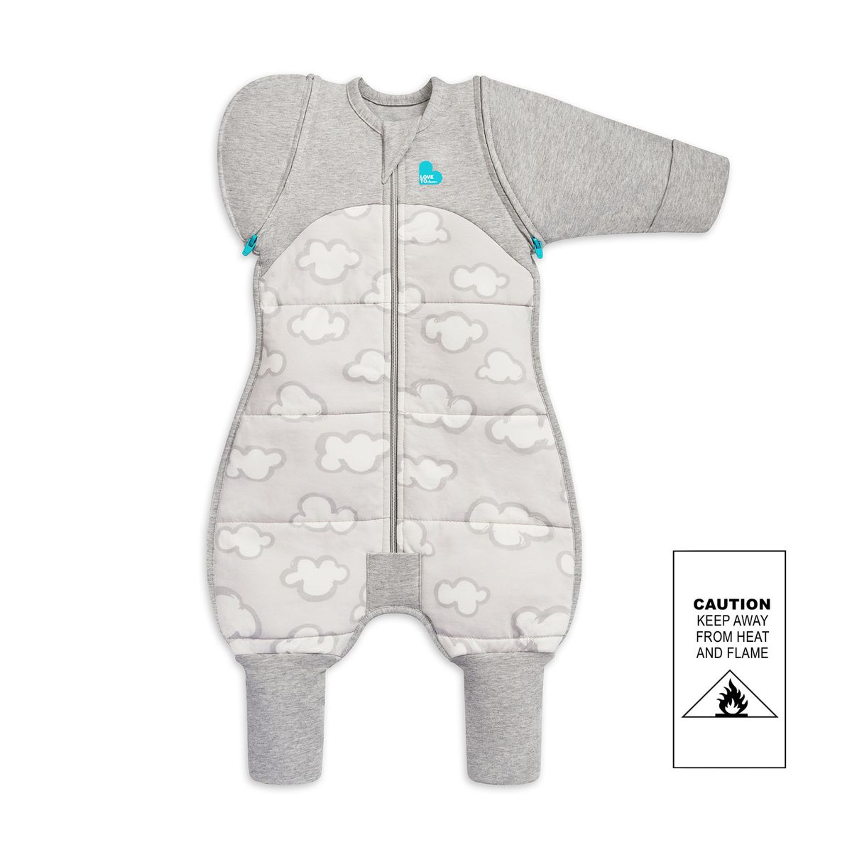 Love to Dream Swaddle UP Transition Suit 2.5 TOG Daydream Grey