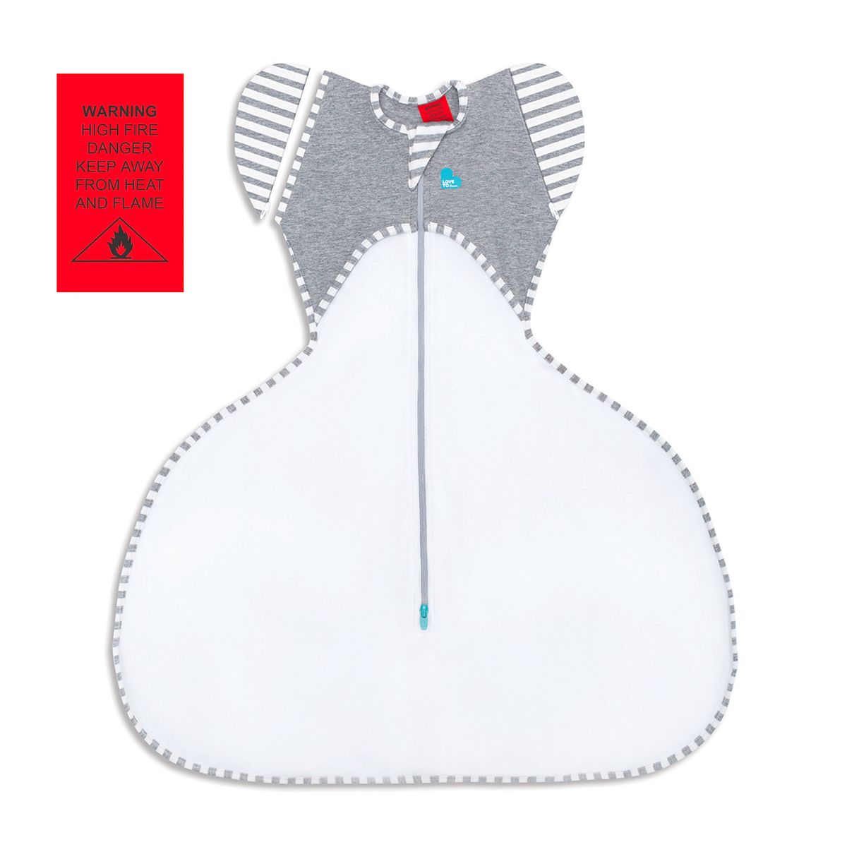 Love To Dream Swaddle UP Transition Bag Hip Harness Grey