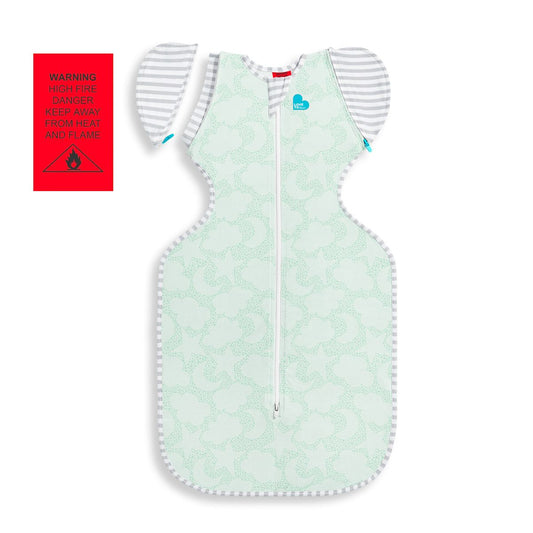 Love To Dream Swaddle Up Organic Transition Bag Mint