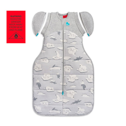 Love To Dream SwaddleUp Transition Bag Extra Warm Grey 3.5TOG