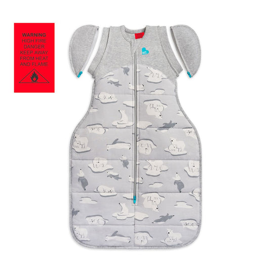 Love To Dream SwaddleUp Transition Bag Extra Warm Grey 3.5TOG