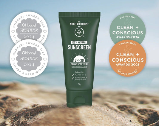 The Nude Alchemist Natural Mineral SPF30 Sunscreen