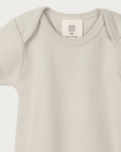 Babu Organic Cotton Short Sleeve Body Suit