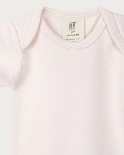 Babu Organic Cotton Short Sleeve Body Suit