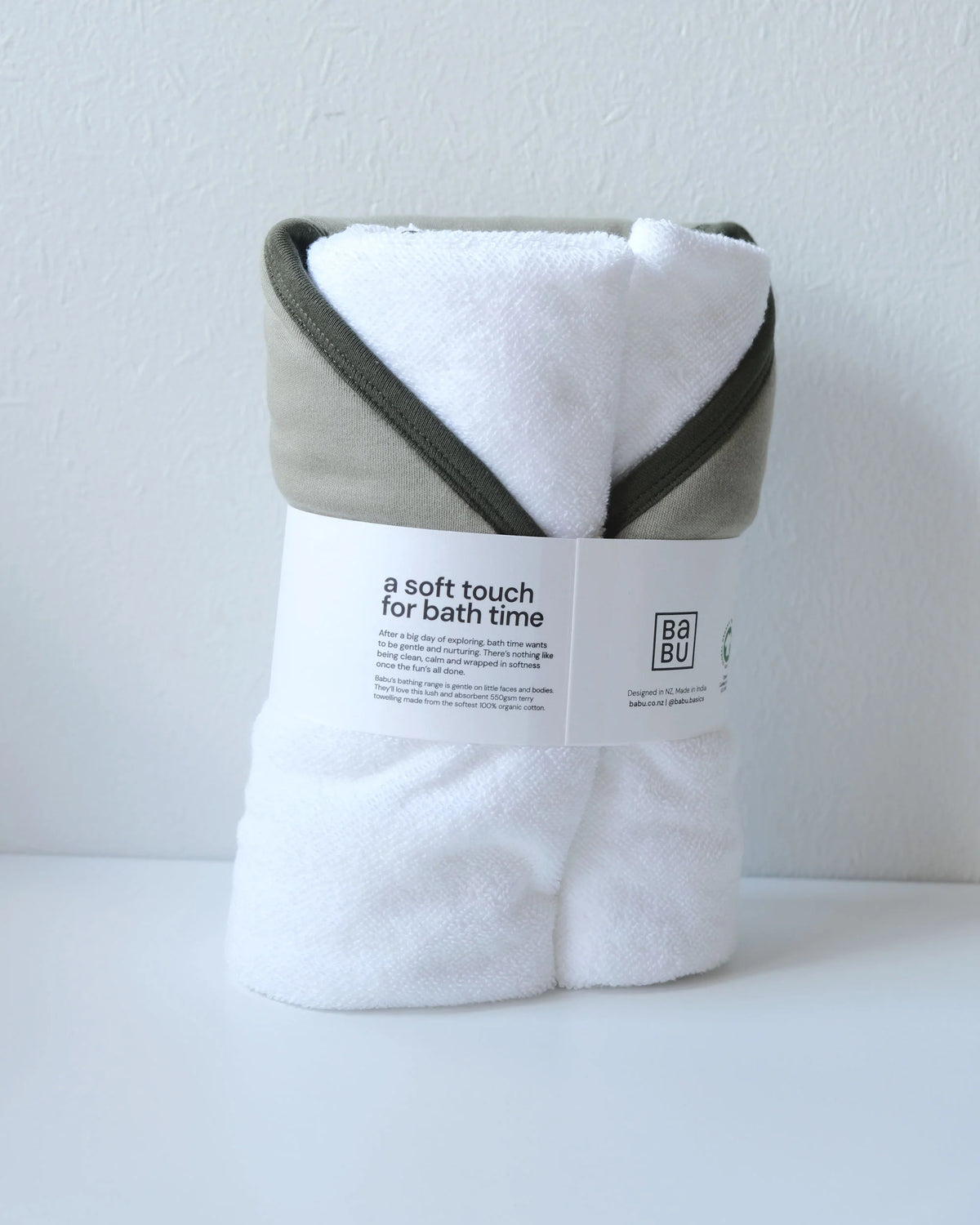 Babu Hooded Baby Towel