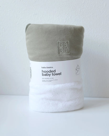 Babu Hooded Baby Towel