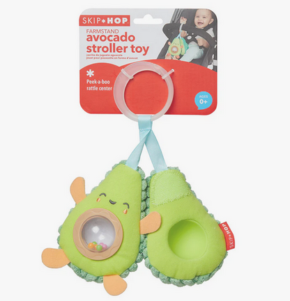 Skip Hop Farmstand Avocado Stroller Toy