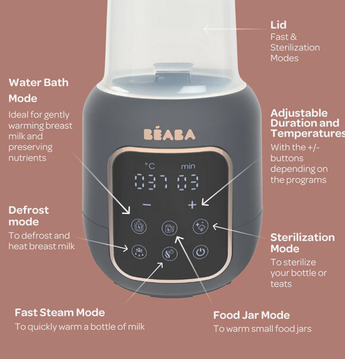 Beaba 5 in 1 Multi Milk Bottle Warmer