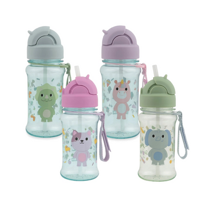 Skip Hop Besties Squad Tritan Renew Straw Bottle