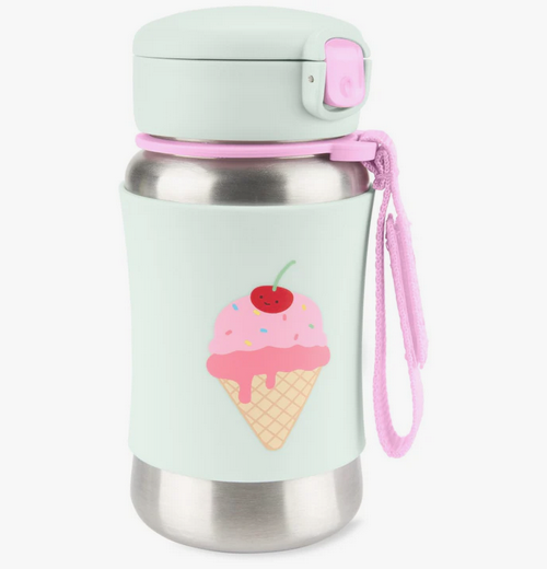 Skip Hop Spark Style Stainless Steel Straw Bottle