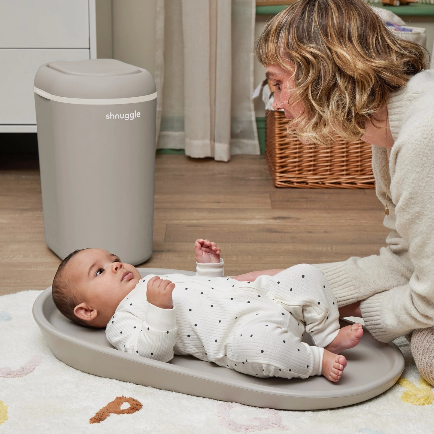 Shnuggle Eco-Touch Nappy Bin