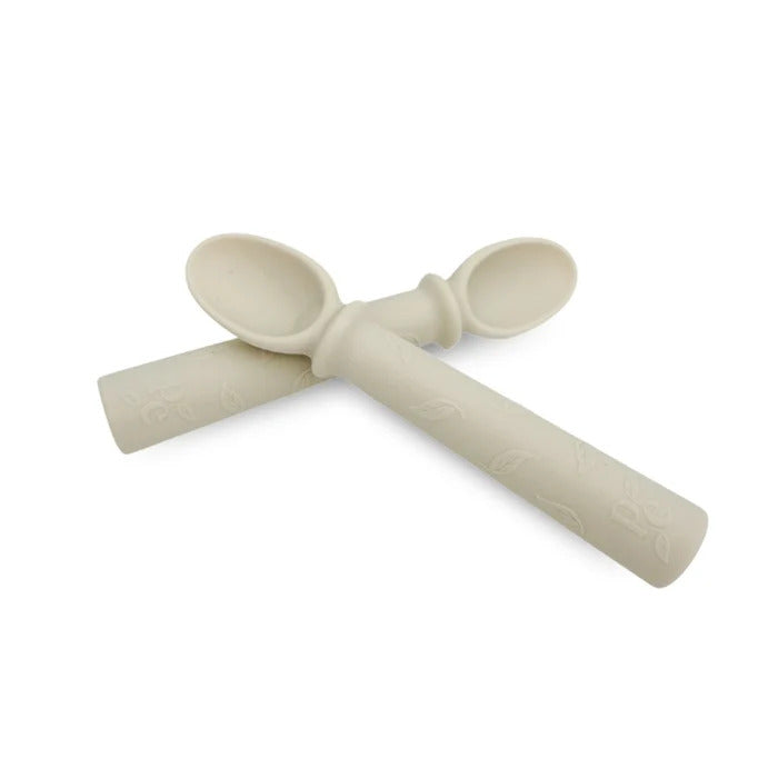 Petite Eats Silicone Baby Spoons 2pk