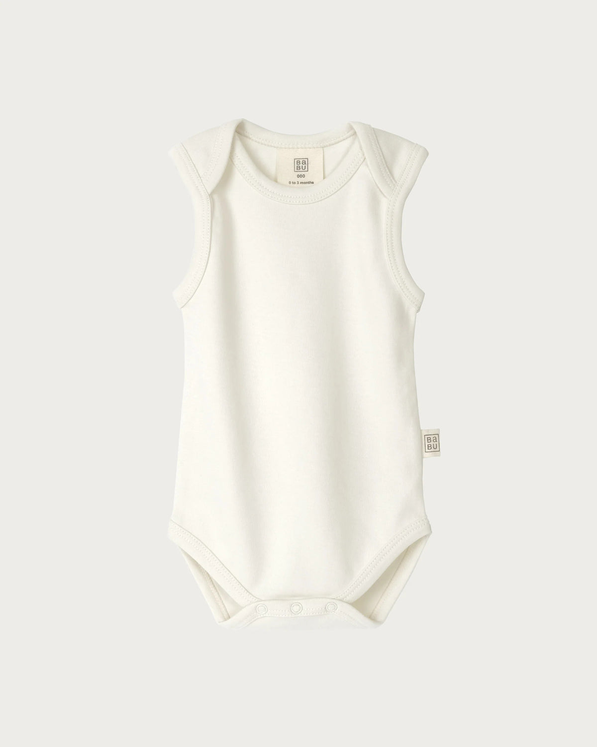Babu Organic Cotton Singlet Bodysuit