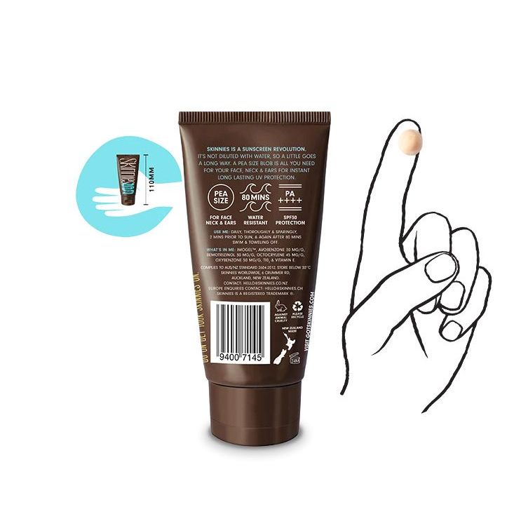 Skinnies SPF30 Sungel 35ml Pocket Rocket