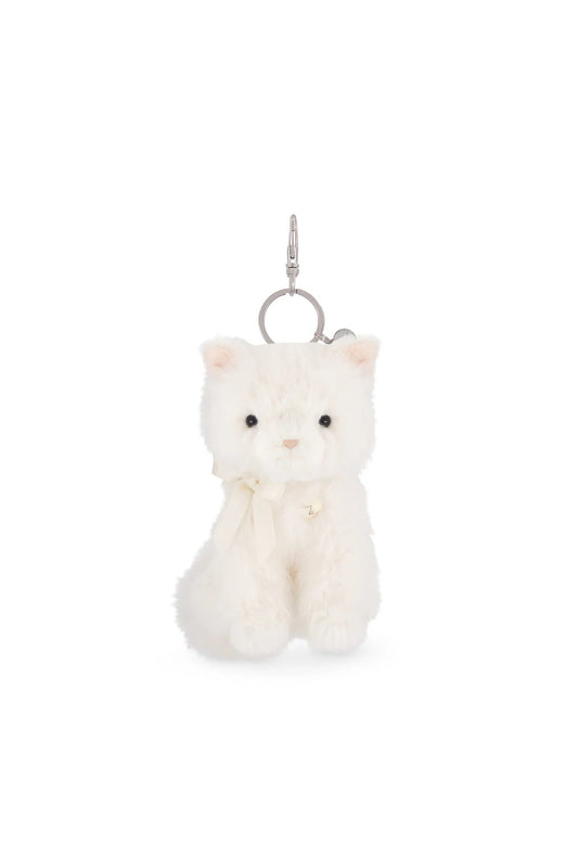 Snuggle Bunnies - Moon Keyring - Snow