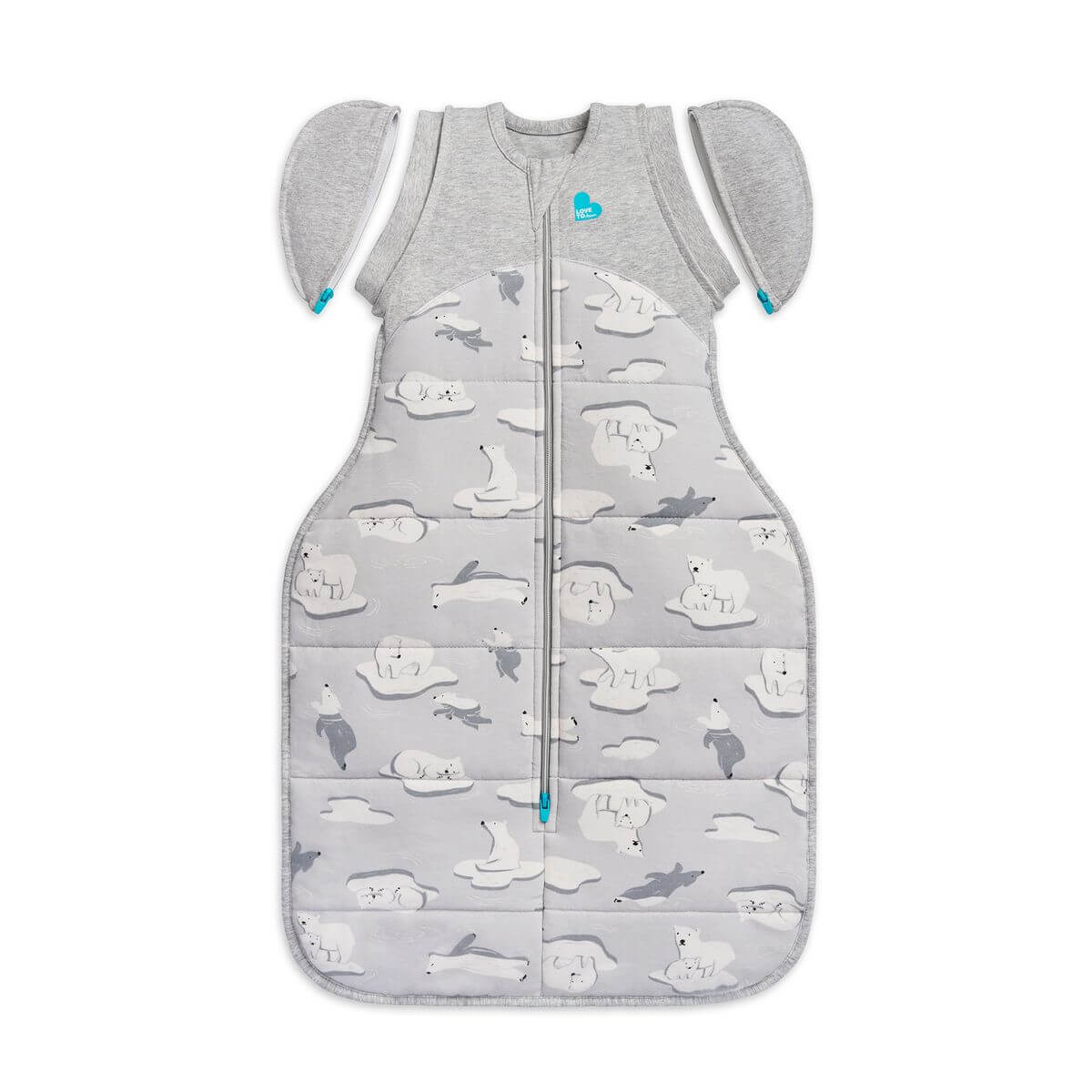 Love To Dream SwaddleUp Transition Bag Extra Warm Grey 3.5TOG
