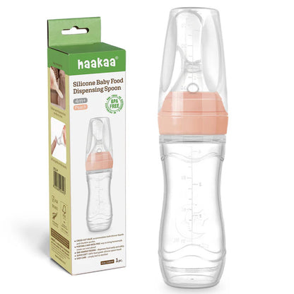 Haakaa Silicone Baby Food Dispensing Spoon (120ml)