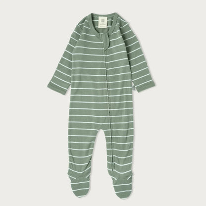 Babu Merino Footed Onesie