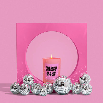 Viva La Vulva Midwife Gift - Scented Candle