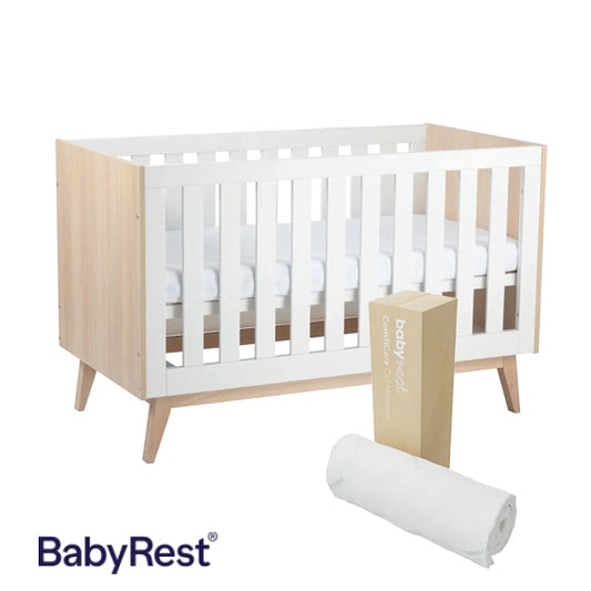 Babyrest Tommi Cot + ComfiCore Mattress Bundle