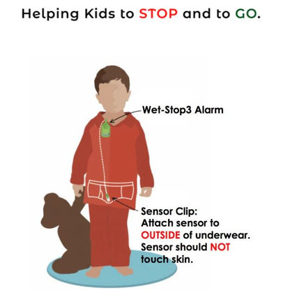 Wetstop 3  wired bedwetting alarm